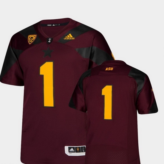 Men Arizona State Sun Devils Maroon College Football Premier Jersey Men Arizona State Sun Devils Maroon College Football Premier Jersey