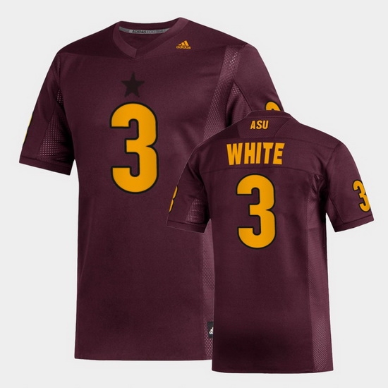 Men Arizona State Sun Devils Rachaad White Replica Maroon Football Jersey Men Arizona State Sun Devils Rachaad White Replica Maroon Football Jersey