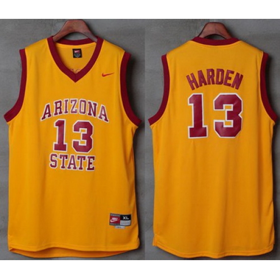 Sun Devils #13 James Harden Gold Nike Basketball Stitched NCAA Jersey Sun Devils #13 James Harden Gold Nike Basketball Stitched NCAA Jersey
