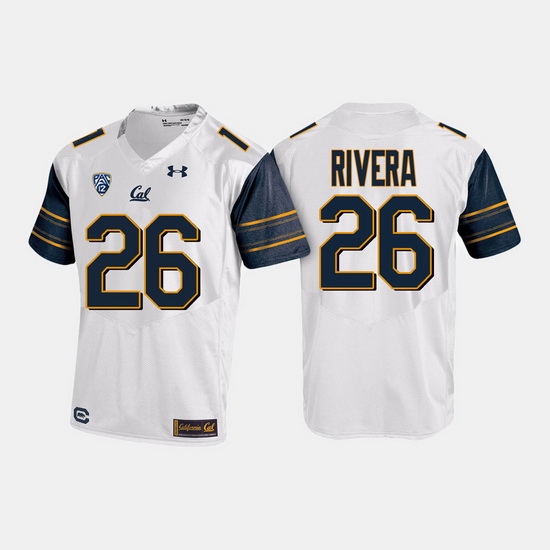 California Golden Bears Bug Rivera College Football White Jersey California Golden Bears Bug Rivera College Football White Jersey