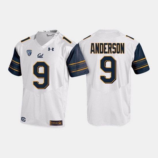California Golden Bears Matt Anderson College Football White Jersey California Golden Bears Matt Anderson College Football White Jersey