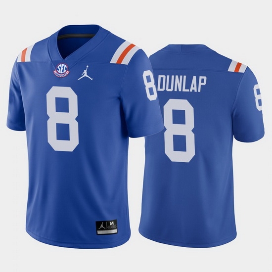 Florida Gators Carlos Dunlap Royal Throwback Men'S Jersey Florida Gators Carlos Dunlap Royal Throwback Men'S Jersey