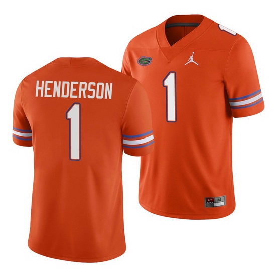 Florida Gators Cj Henderson Orange Game Men'S Jersey Florida Gators Cj Henderson Orange Game Men'S Jersey