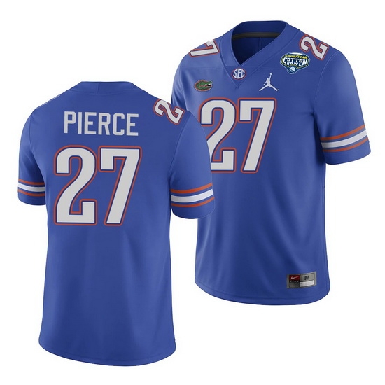 Florida Gators Dameon Pierce Royal 2020 Cotton Bowl Classic College Football Jersey Florida Gators Dameon Pierce Royal 2020 Cotton Bowl Classic College Football Jersey