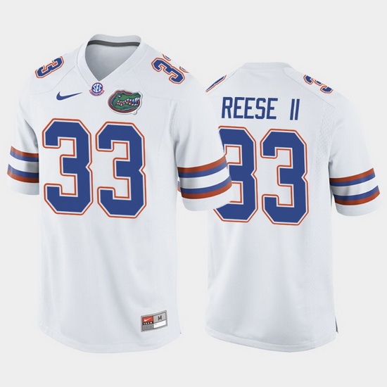 Florida Gators David Reese Ii White Away Men'S Jersey Florida Gators David Reese Ii White Away Men'S Jersey