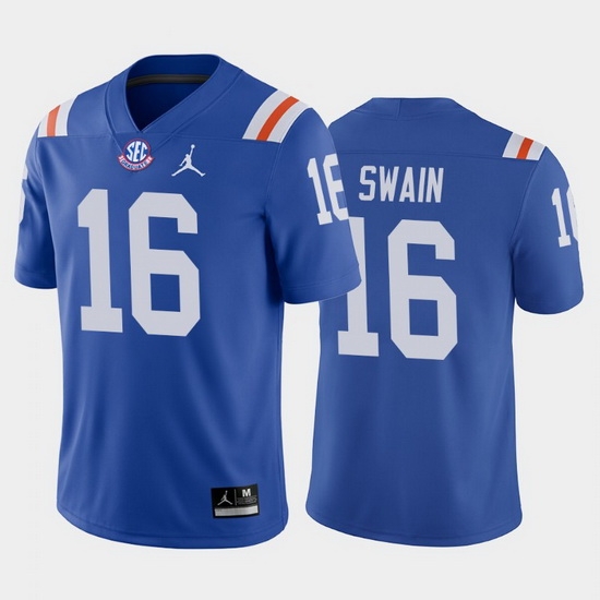 Florida Gators Freddie Swain Royal Throwback Men'S Jersey Florida Gators Freddie Swain Royal Throwback Men'S Jersey