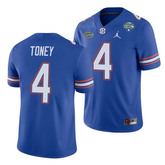 Florida Gators Kadarius Toney Royal 2020 Cotton Bowl Men'S Jersey Florida Gators Kadarius Toney Royal 2020 Cotton Bowl Men'S Jersey