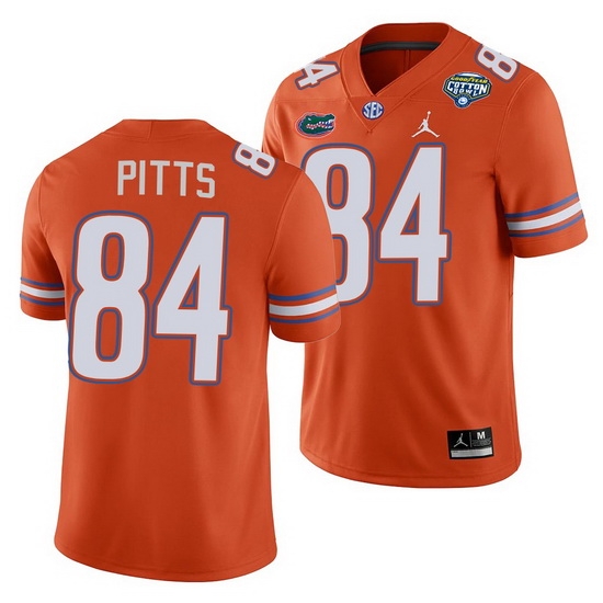 Florida Gators Kyle Pitts Orange 2020 Cotton Bowl Classic College Football Jersey Florida Gators Kyle Pitts Orange 2020 Cotton Bowl Classic College Football Jersey