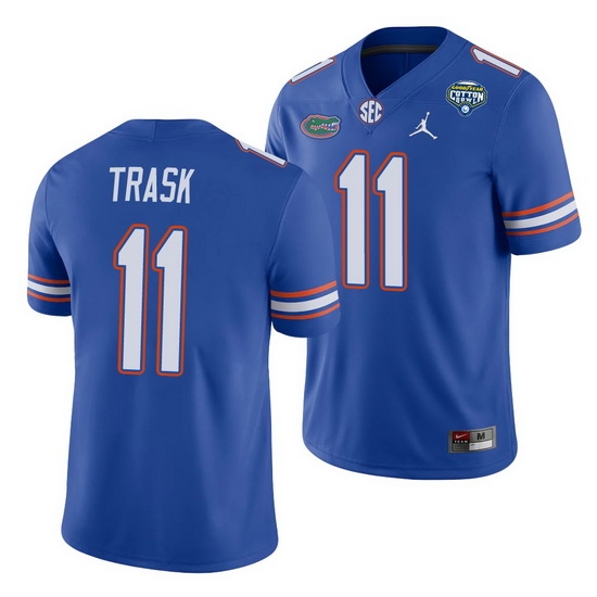 Florida Gators Kyle Trask Royal 2020 Cotton Bowl Men'S Jersey Florida Gators Kyle Trask Royal 2020 Cotton Bowl Men'S Jersey