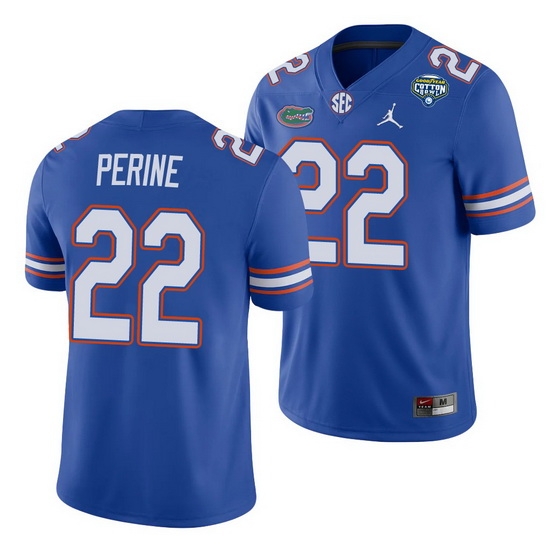 Florida Gators Lamical Perine Royal 2020 Cotton Bowl Men'S Jersey Florida Gators Lamical Perine Royal 2020 Cotton Bowl Men'S Jersey