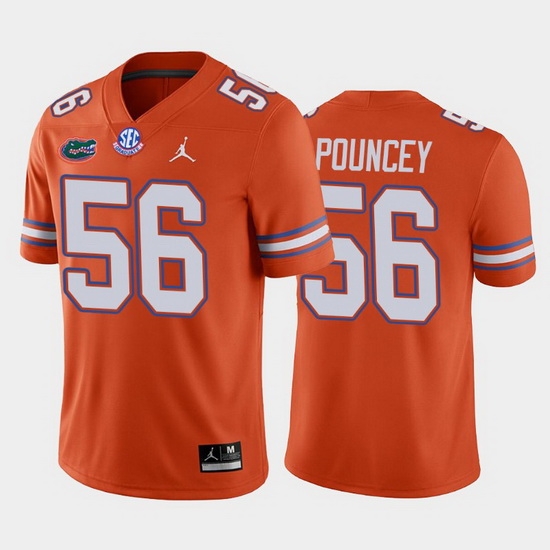 Florida Gators Maurkice Pouncey Orange Alternate Men'S Jersey Florida Gators Maurkice Pouncey Orange Alternate Men'S Jersey