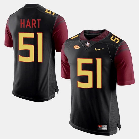 Florida State Seminoles Bobby Hart College Football Black Jersey Florida State Seminoles Bobby Hart College Football Black Jersey