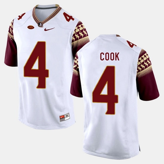 Florida State Seminoles Dalvin Cook College Football White Jersey Florida State Seminoles Dalvin Cook College Football White Jersey