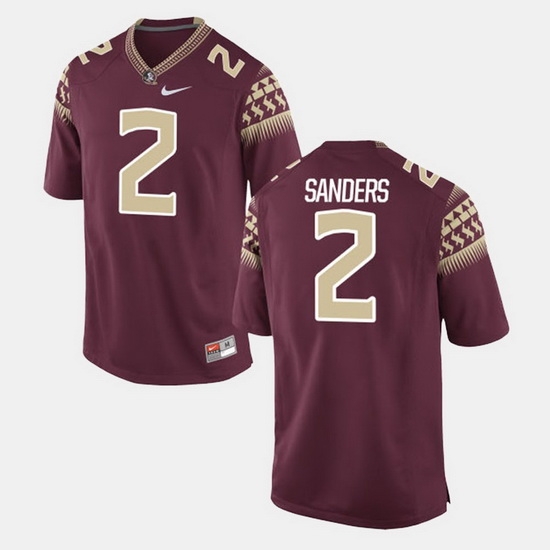 Florida State Seminoles Deion Sanders Alumni Football Game Garnet Jersey Florida State Seminoles Deion Sanders Alumni Football Game Garnet Jersey