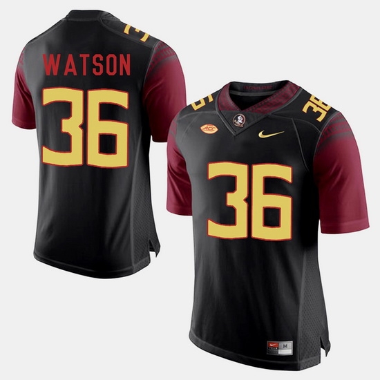 Florida State Seminoles Dekoda Watson College Football Black Jersey Florida State Seminoles Dekoda Watson College Football Black Jersey