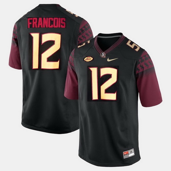Florida State Seminoles Deondre Francois College Football Black Jersey Florida State Seminoles Deondre Francois College Football Black Jersey
