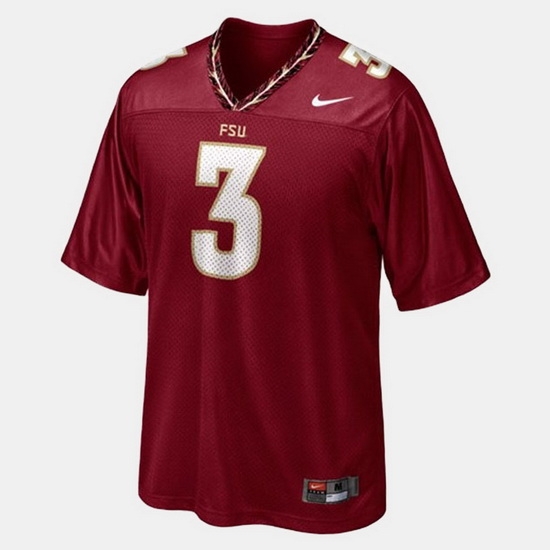 Florida State Seminoles E.J. Manuel College Football Red Jersey Florida State Seminoles E.J. Manuel College Football Red Jersey