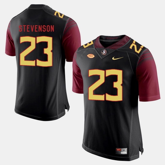 Florida State Seminoles Freddie Stevenson College Football Black Jersey Florida State Seminoles Freddie Stevenson College Football Black Jersey