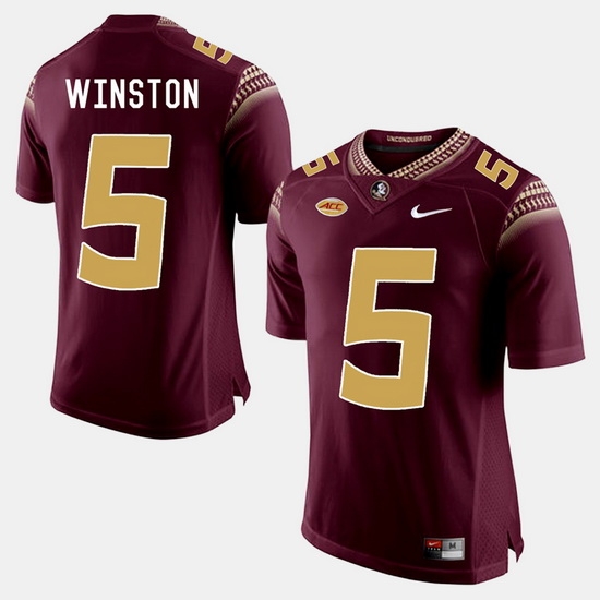 Florida State Seminoles Jameis Winston College Football Garnet Jersey Florida State Seminoles Jameis Winston College Football Garnet Jersey