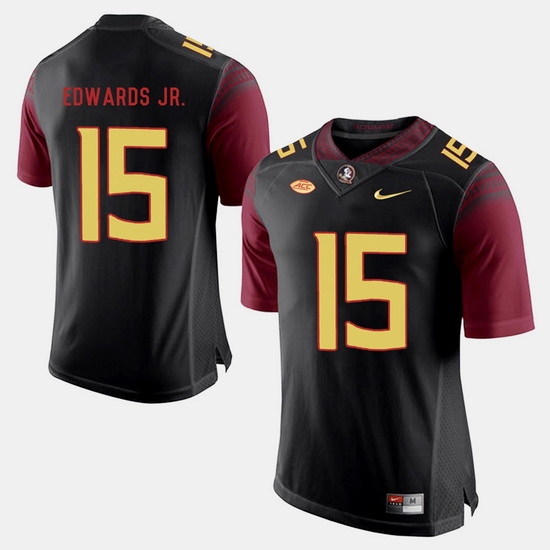 Florida State Seminoles Mario Edwards Jr. College Football Black Jersey Florida State Seminoles Mario Edwards Jr. College Football Black Jersey