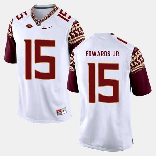 Florida State Seminoles Mario Edwards Jr. College Football White Jersey Florida State Seminoles Mario Edwards Jr. College Football White Jersey