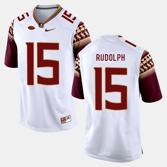 Florida State Seminoles Travis Rudolph College Football White Jersey Florida State Seminoles Travis Rudolph College Football White Jersey