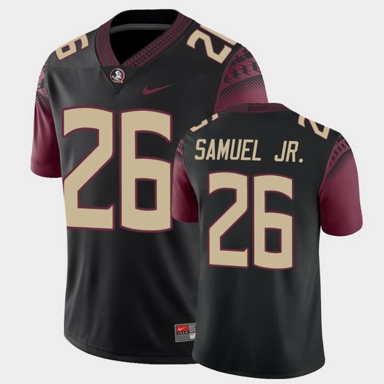 Men Florida State Seminoles Asante Samuel Jr. College Football Black Alternate Game Jersey Men Florida State Seminoles Asante Samuel Jr. College Football Black Alternate Game Jersey