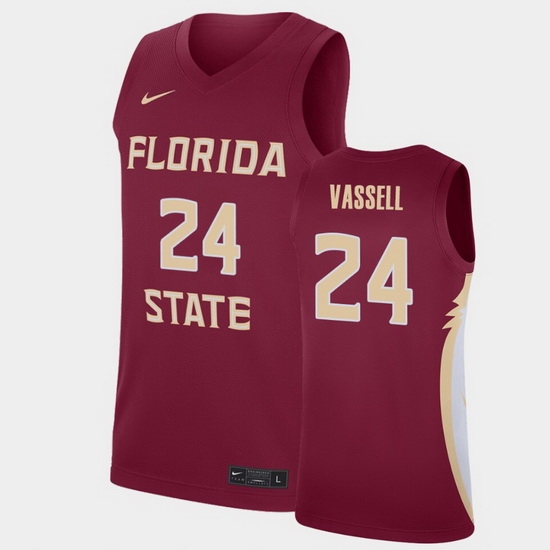 Men Florida State Seminoles Devin Vassell College Basketball Garnet 2020 Nba Draft Jersey Men Florida State Seminoles Devin Vassell College Basketball Garnet 2020 Nba Draft Jersey