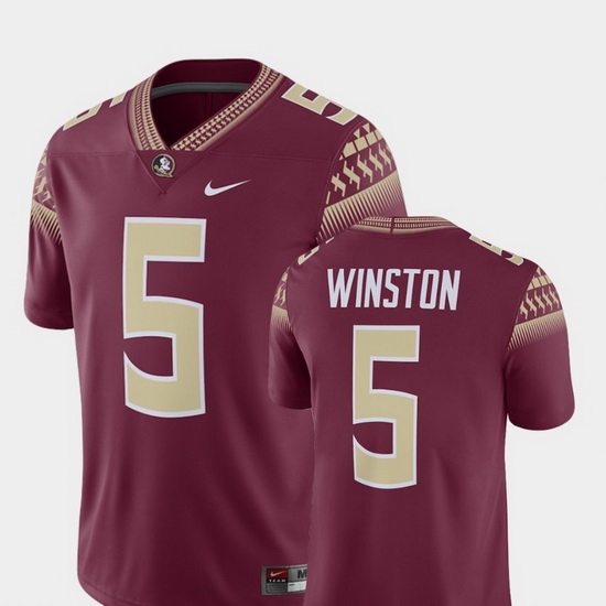Men Florida State Seminoles Jameis Winston Garnet Alumni Football Game Player Jersey Men Florida State Seminoles Jameis Winston Garnet Alumni Football Game Player Jersey