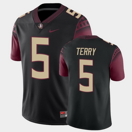 Men Florida State Seminoles Tamorrion Terry College Football Black Alternate Game Jersey Men Florida State Seminoles Tamorrion Terry College Football Black Alternate Game Jersey
