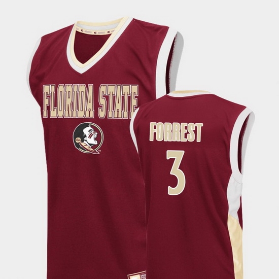 Men Florida State Seminoles Trent Forrest Red Fadeaway College Basketball Jersey Men Florida State Seminoles Trent Forrest Red Fadeaway College Basketball Jersey