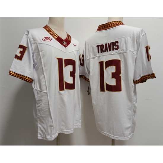 Men Women Youth Florida State Seminoles #13 Jordan Travis White 2023 F U S E Stitched Limited NCAA Jersey Men Women Youth Florida State Seminoles #13 Jordan Travis White 2023 F U S E Stitched Limited NCAA Jersey