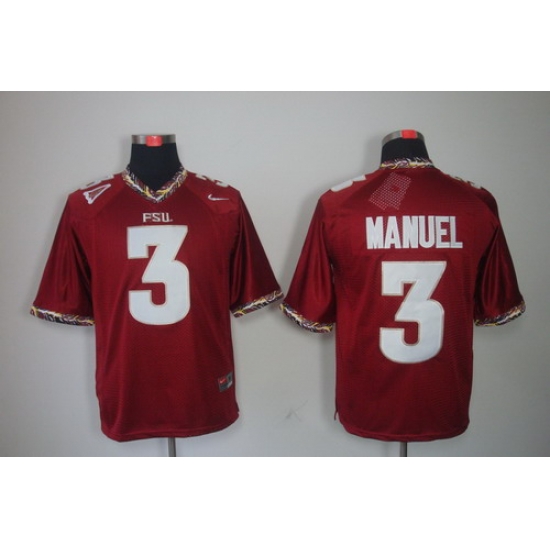 NEW Florida State Seminoles E.J Manuel 3 Red College Football Jerseys NEW Florida State Seminoles E.J Manuel 3 Red College Football Jerseys