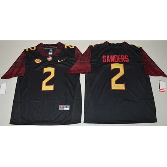Seminoles #2 Deion Sanders Black Limited Stitched NCAA Limited Jersey Seminoles #2 Deion Sanders Black Limited Stitched NCAA Limited Jersey