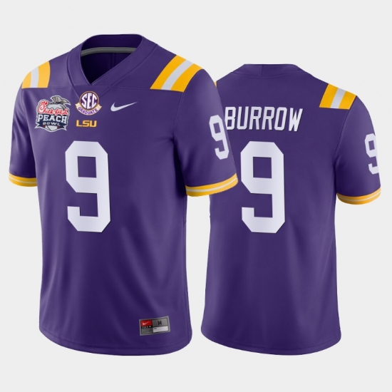 LSU Tiger Joe Burrow Purple Away Men'S Jersey LSU Tiger Joe Burrow Purple Away Men'S Jersey