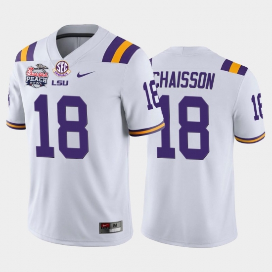 LSU Tiger K'Lavon Chaisson White Home Men'S Jersey LSU Tiger K'Lavon Chaisson White Home Men'S Jersey