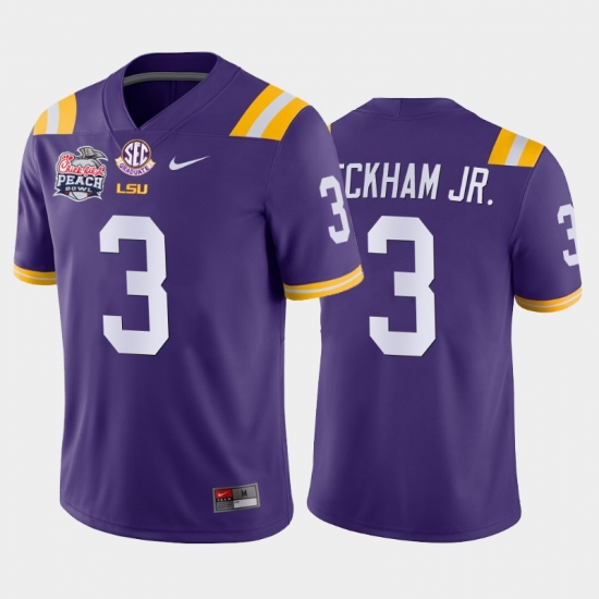LSU Tiger Odell Beckham Jr. Purple Away Men'S Jersey LSU Tiger Odell Beckham Jr. Purple Away Men'S Jersey