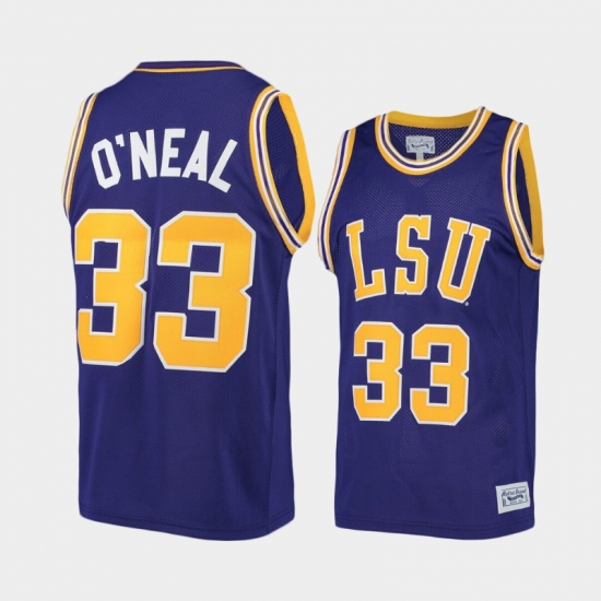 LSU Tiger Shaquille O'Neal Purple Alumni Limited Men'S Jersey LSU Tiger Shaquille O'Neal Purple Alumni Limited Men'S Jersey