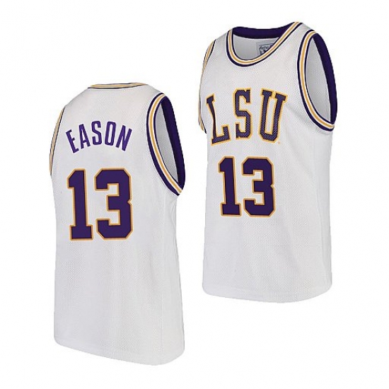 LSU Tiger Tari Eason White College Basketball 2021 Transfer Jersey LSU Tiger Tari Eason White College Basketball 2021 Transfer Jersey