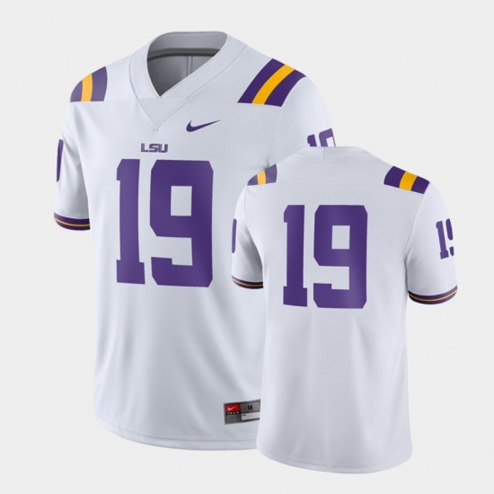 LSU Tiger White Game Men'S Jersey LSU Tiger White Game Men'S Jersey