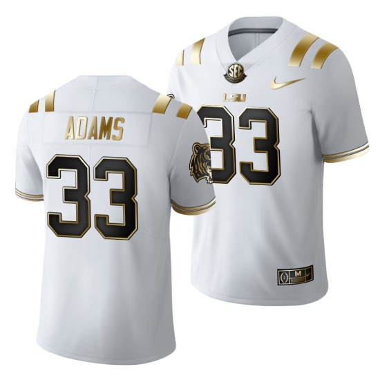 Lsu Tigers Jamal Adams Golden Edition Limited Nfl White Jersey Lsu Tigers Jamal Adams Golden Edition Limited Nfl White Jersey