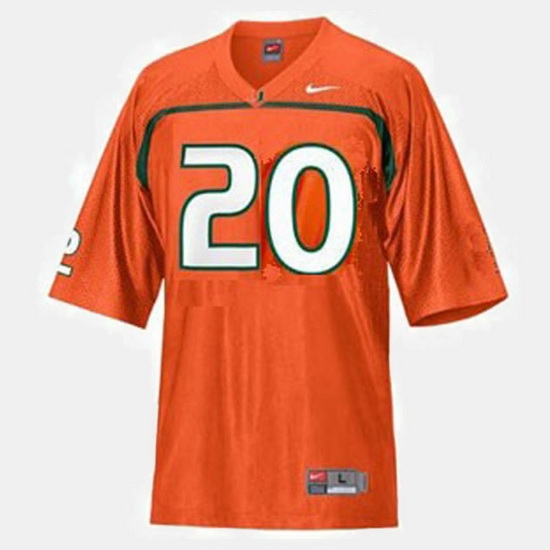 Men Miami Hurricanes Ed Reed College Football Orange Jersey Men Miami Hurricanes Ed Reed College Football Orange Jersey