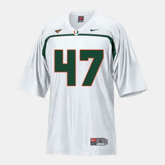 Men Miami Hurricanes Michael Irvin College Football White Jersey Men Miami Hurricanes Michael Irvin College Football White Jersey