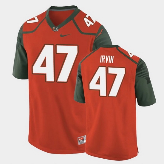 Men Miami Hurricanes Michael Irvin Replica Orange College Football Jersey Men Miami Hurricanes Michael Irvin Replica Orange College Football Jersey
