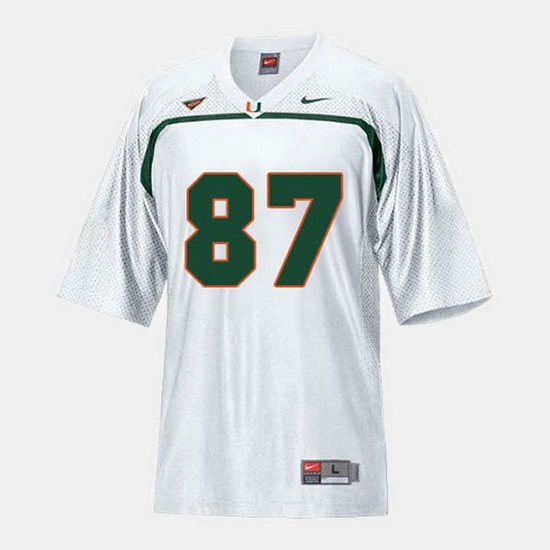 Men Miami Hurricanes Reggie Wayne College Football White Jersey Men Miami Hurricanes Reggie Wayne College Football White Jersey