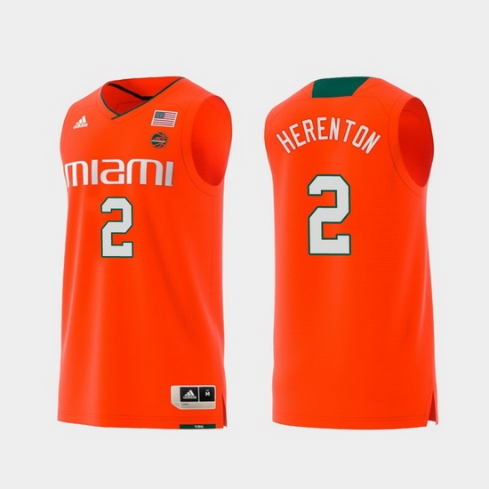 Men Miami Hurricanes Willie Herenton Orange Replica College Basketball Jersey Men Miami Hurricanes Willie Herenton Orange Replica College Basketball Jersey