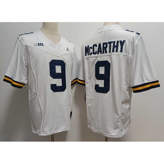 Men Michigan Wolverines J.J. Mccarthy Maize #9 College F U S E Football Jersey Men Michigan Wolverines J.J. Mccarthy Maize #9 College F U S E Football Jersey