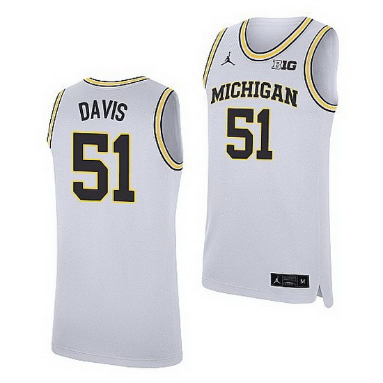 Michigan Wolverines Austin Davis White Replica Jersey Michigan Wolverines Austin Davis White Replica Jersey