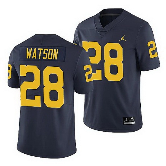 Michigan Wolverines Brandon Watson Navy Limited Men'S Jersey Michigan Wolverines Brandon Watson Navy Limited Men'S Jersey
