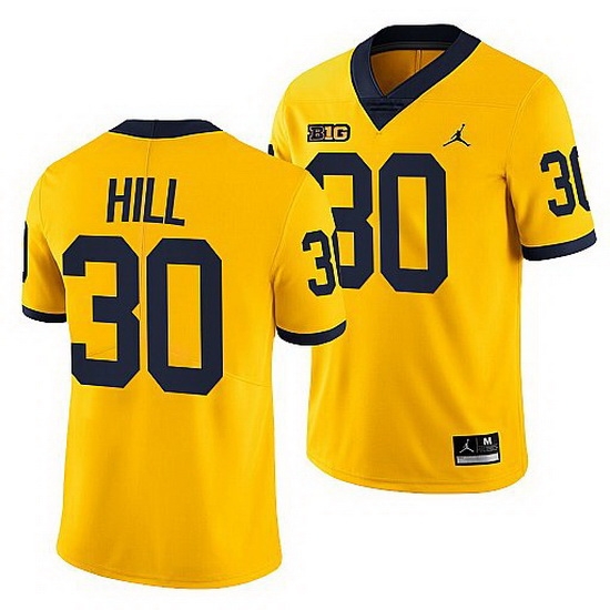 Michigan Wolverines Daxton Hill Maize College Football Men Jersey Michigan Wolverines Daxton Hill Maize College Football Men Jersey